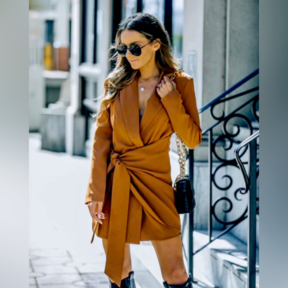 VICI Meredith Blazer Wrap Dress Size XL